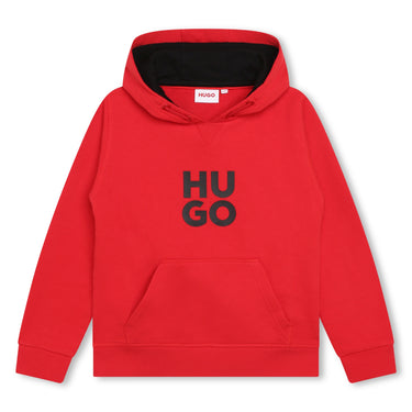 Sudadera o sweter para niño y teens roja HUGO